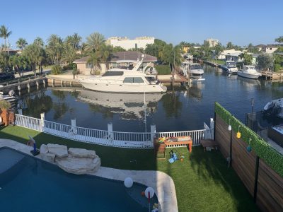 Dock For Rent At Huge open 70 ft dock space in a safe, quiet Boca neighborhood