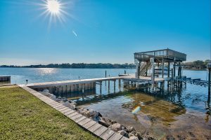 Dock For Rent At Dry slip boathouse in Fort Walton Beach, near Crab Island