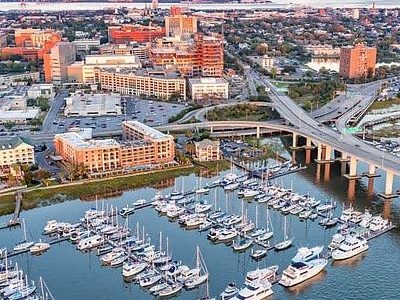 Dock For Rent At Great 55 x 18 ft slip in downtown Charleston SC.