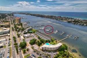 Dock For Rent At 40′ Boat Slip on the Pirate’s Bay Marina