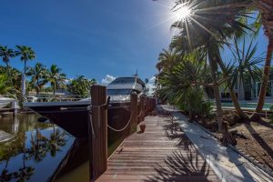 Dock For Rent At 100” Dock deep water in Seven Isles, Las Olas, Fort Lauderdale