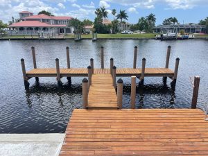 Dock For Rent At Private dock in Cape Coral Fl