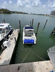 Dock For Rent At Rare 40ft boat slip w/private enclosed garage space vehicle/Stoarge