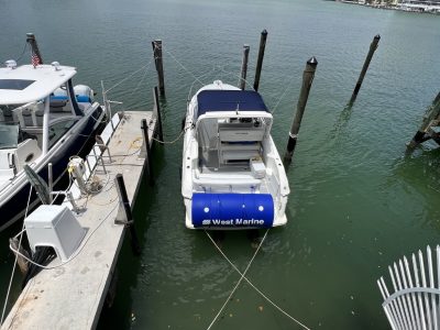 Dock For Rent At 40ft slip with large enclosed garage