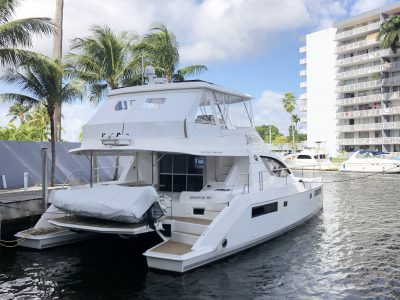 Dock For Rent At Extra wide hurricane protected slip in the Miami River