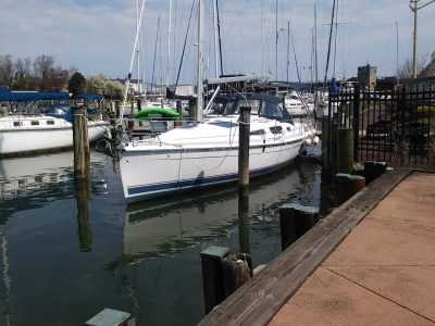 Dock For Rent At Spa Creek Marina 34 foot boat slip1 for rent available now