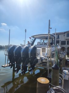 Dock For Rent At 32k boat lift venetian bay yacht club