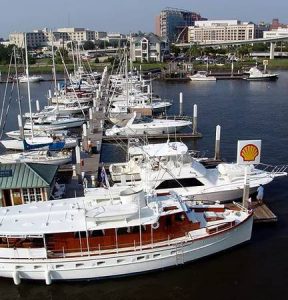 Dock For Rent At Great 50 x 18 ft slip in downtown Charleston SC