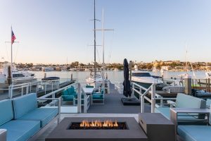 Dock For Rent At Private Dock in Coveted Lido Island, Newport Beach