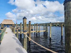 Dock For Rent At *NEW* Private Dock & Boat Slips in protected area.