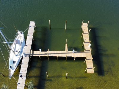 Dock For Rent At Private dock slips in protected calm bayou, Gulf access