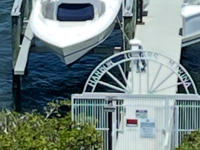Dock For Rent At Boat slip with lift in Harbor Towers Marina