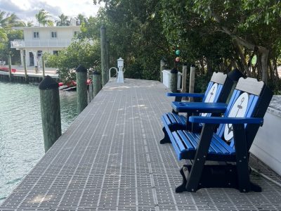 Dock For Rent At Private dock in calm harbor with water and electricity