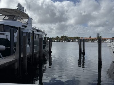 Dock For Rent At 90′ Fixed Dock for Rent at Waterways Marina in Aventura