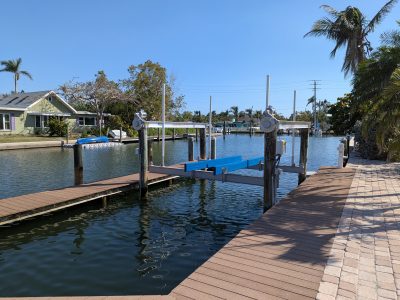 Dock For Rent At Private Dock with Lift Holmes Beach
