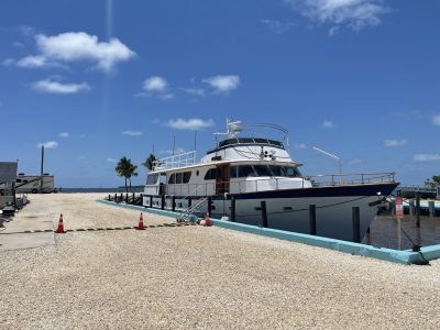 Dock For Rent At Oceanside Marina Key Largo see www.rvkeylargo.com