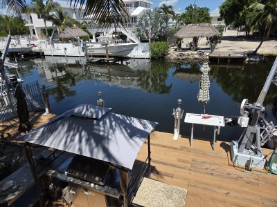 Dock For Rent At PRIVATE DOCK, FL KEYS MM 90.5, CAN ACCOMODATE UP TO 30’