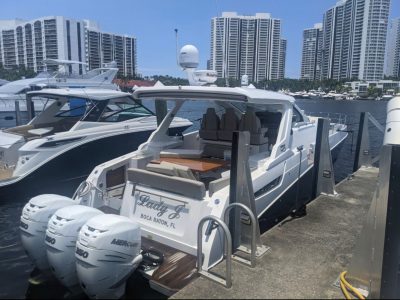 Dock For Rent At Private dock in protected marina with power, water & nearby shops