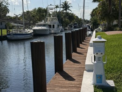 Dock For Rent At Private dock Up to 50 Ft on New River near Downtown Ft Lauderdale