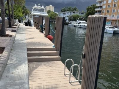 Dock For Rent At Private North Miami Dock | Up to 50’ | No Fixed Bridges
