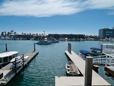 Dock For Rent At Prime 75′ Lido Isle Boat Slip | Steps from Lido Marina Village